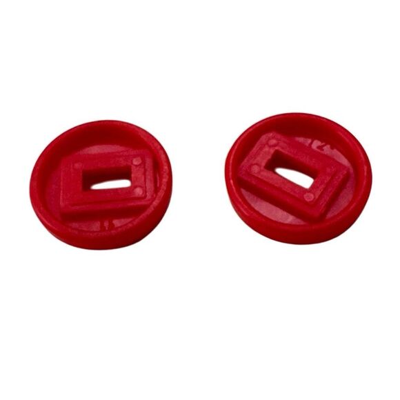 1989 TMNT Retro Catapult Red Feet Base Pair Vintage Teenage Mutant Ninja Turtles - Picture 2 of 2